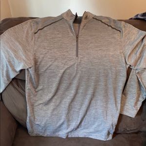 Paragon grey Quarter Zip